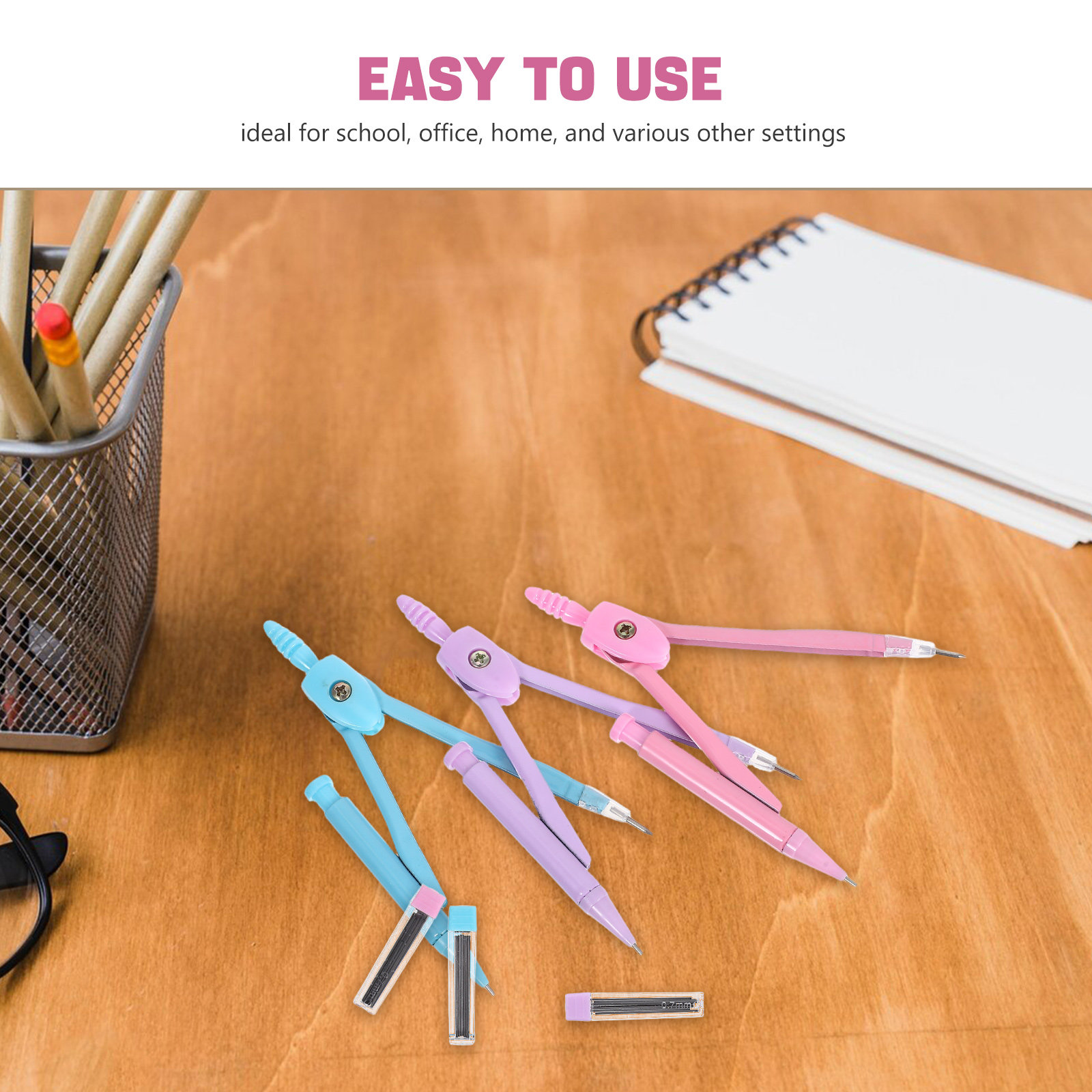 مجموعة أدوات رسم هندسي معدنية  - مراجعة Math Geometry Set With Compass وسعره